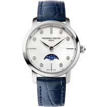 Frederique Constant FC-206MPWD1S6 Slimline Moonphase Damenuhr