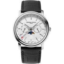 Frederique Constant FC-270SW4P26 Classics Businesstimer Moonphase Herrenuhr