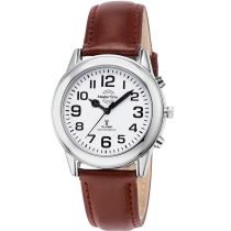 Master Time MTGA-10806-12L Sprechende Herren-Funkuhr Herrenuhr 40mm