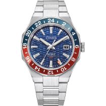 Citizen NB6030-59L Series 8 Automatik GMT Herrenuhr 41mm 10ATM