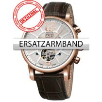 Perigaum Ersatzband Leder P-1111 braun ohne Schliesse 24 mm