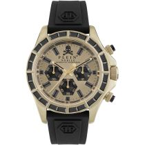 Philipp Plein PWVAA0223 Street Couture Chronograph Herrenuhr 43mm 5ATM