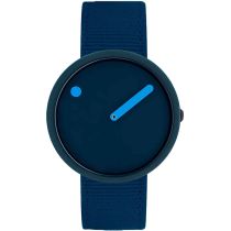 PICTO R44001-R001 Unisex Uhr Uhr Ghost Nets Navy Blue 40mm 5ATM