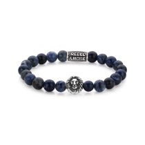 Rebel & Rose Armband Midnight Blue Lion RR-8L030-S-L Herren