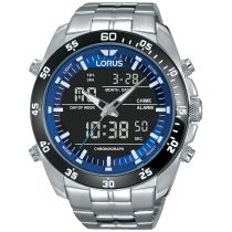 Lorus RW629AX5 Digital Chronograph Herrenuhr 46mm 10ATM