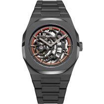 D1 Milano SKBJ06 Skeleton Automatik Herrenuhr 42mm 5ATM