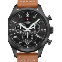 Swiss Military SM34076.08 Chronograph Herrenuhr 43mm 10ATM