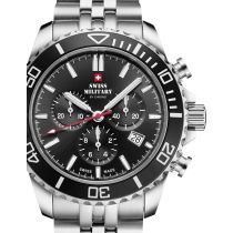 Swiss Military SM34103.01 Herrenuhr Sport Chronograph 43mm 10ATM