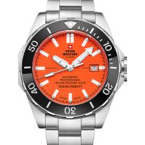 Swiss Military SMA34092.03 Automatik Diver Herrenuhr 45mm 100ATM