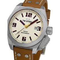 TW-Steel TW1100 Canteen Herrenuhr 42mm 10ATM