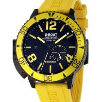 U-Boat 9668 Sommerso Yellow IPB Automatik Herrenuhr 46mm 30ATM