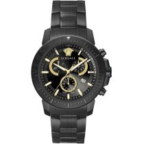 Versace VE2E00621 New Chronograph Herrenuhr 45mm 5ATM