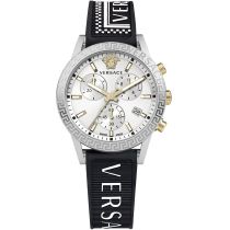 Versace VEKB00122 Sport Tech Lady Chronograph Damenuhr 40mm 5ATM