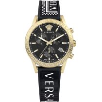 Versace VEKB00422 Sport Tech Lady Chronograph Damenuhr 40mm 5ATM