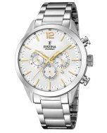 Festina F20343/1 Timeless Chronograph Herrenuhr 43mm 10ATM