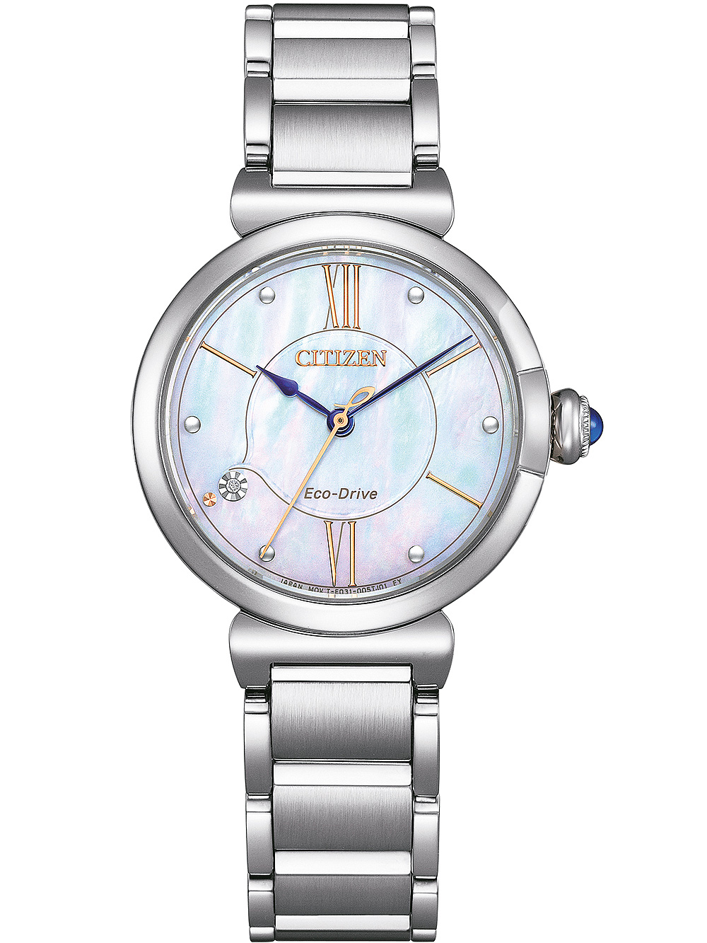 Citizen EM1070-83D Eco-Drive Elegance Damenuhr 30mm 5ATM