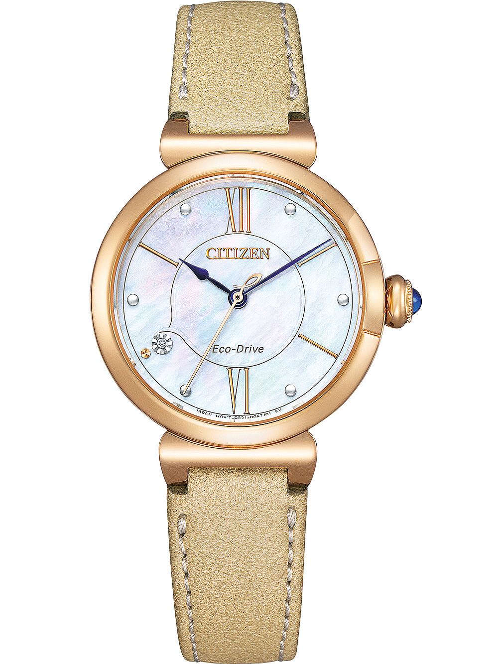 Citizen EM1073-18D Eco-Drive Elegance Damenuhr 30mm 5ATM