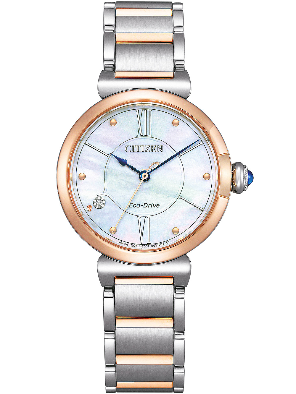 Citizen EM1074-82D Eco-Drive Elegance Damenuhr 30mm 5ATM