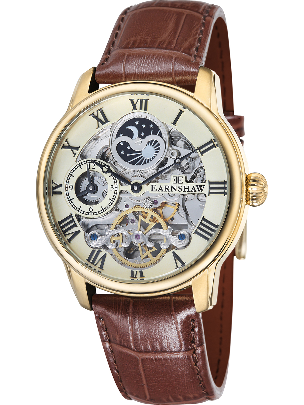 Thomas Earnshaw ES-8006-06 Herrenuhr Longitude Automatik 44mm