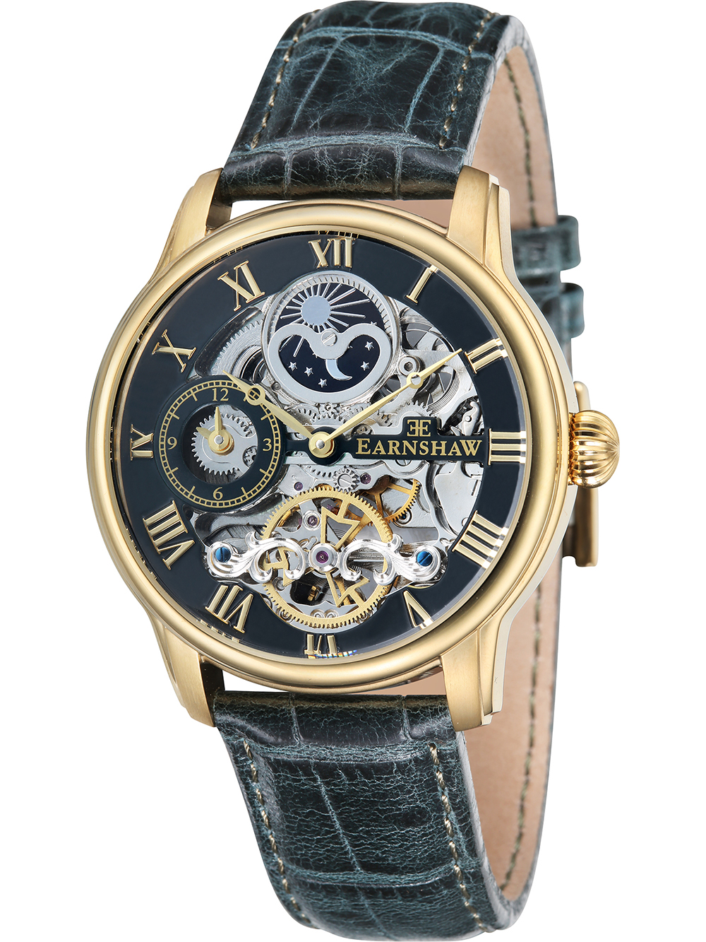 Thomas Earnshaw ES-8006-09 Herrenuhr Longitude Automatik 44mm