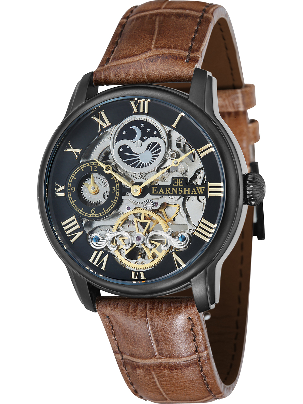 Thomas Earnshaw ES-8006-10 Herrenuhr Longitude Automatik 44mm