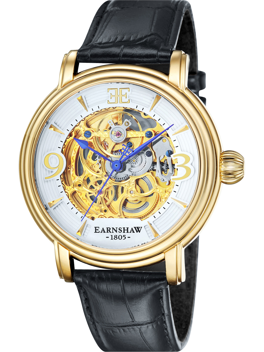 Thomas Earnshaw ES-8011-04 Herrenuhr Longcase Automatik 48mm 5ATM