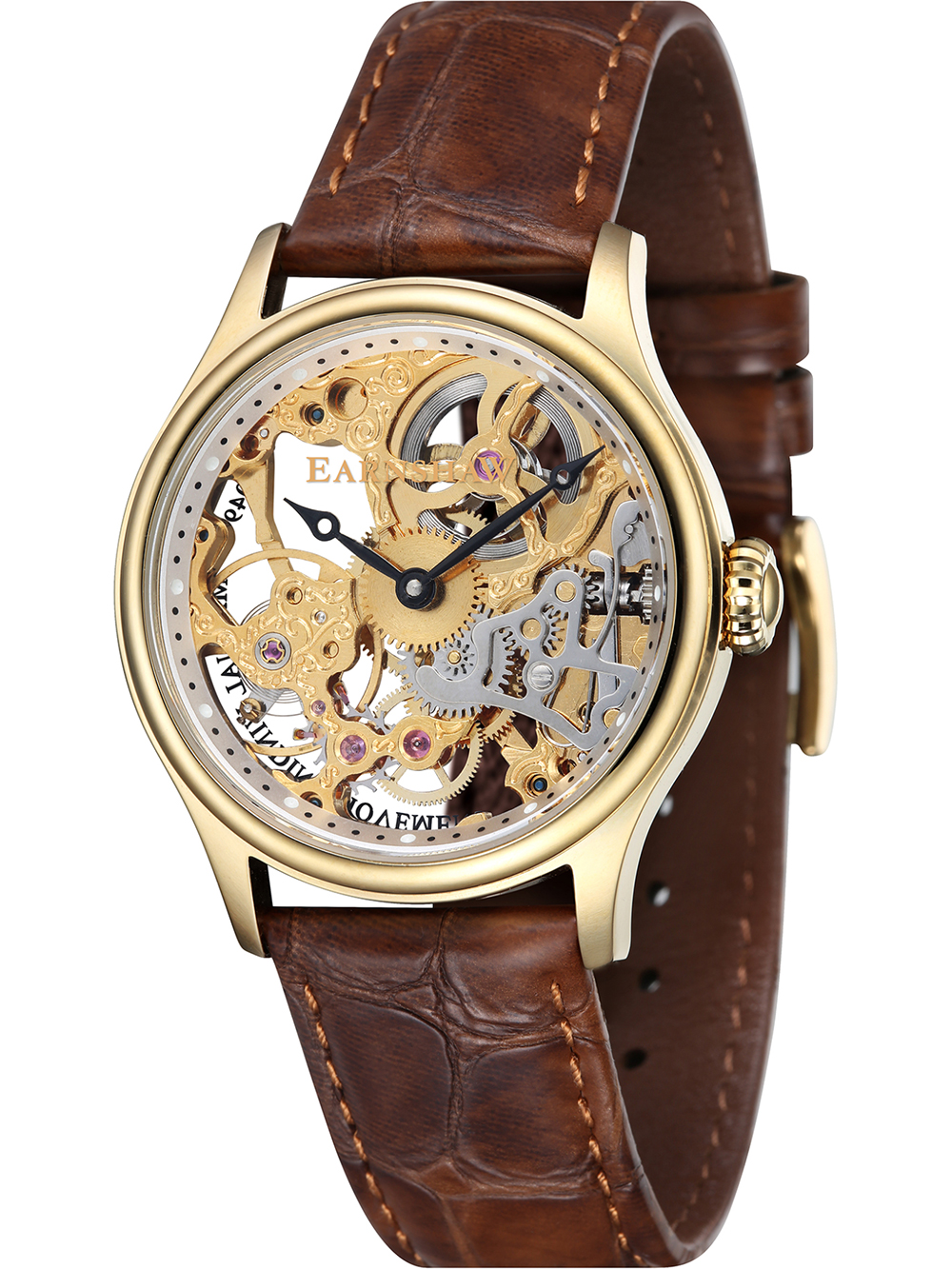 Thomas Earnshaw ES-8049-02 Herrenuhr Bauer Mechanical Skeleton