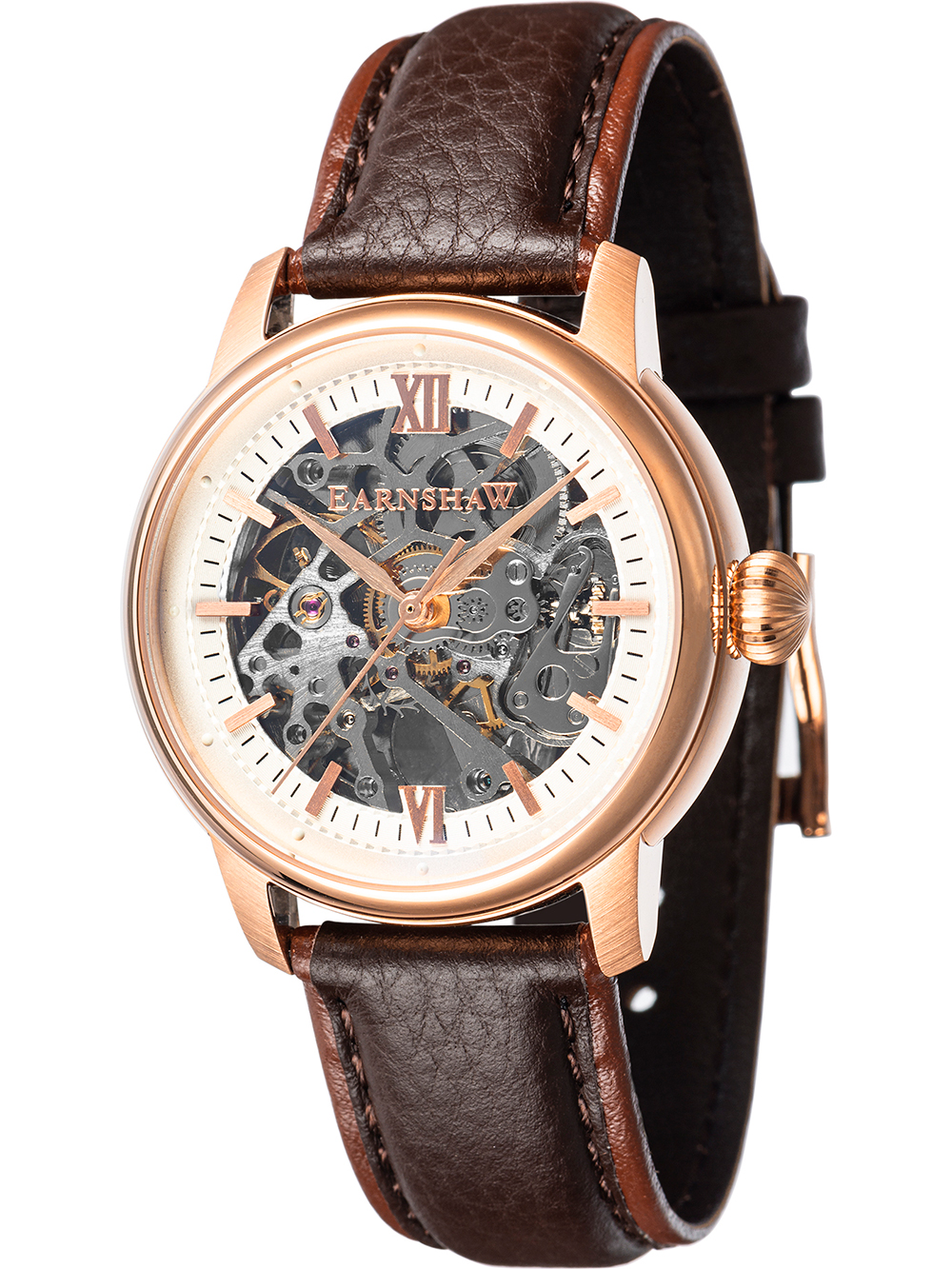 Thomas Earnshaw ES-8110-04 Herrenuhr Cornwall Skeleton Automatik