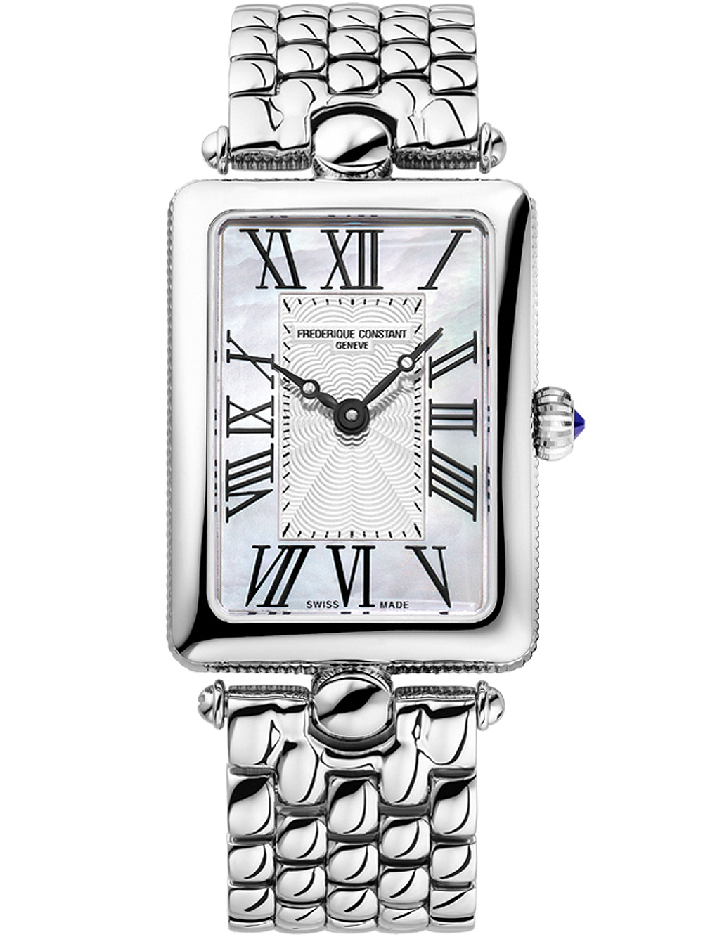 7630428465865 - Frederique Constant Geneve Classics Art Deco Carree FC-200MPW2AC6B Damenarmbanduhr