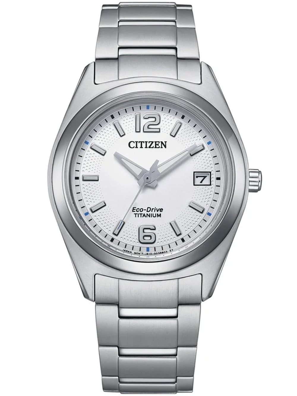 4974374334282 - Solaruhr CITIZEN FE6151-82A Armbanduhren silberfarben (titansilberfarben) Damen Solaruhren Armbanduhr Damenuhr