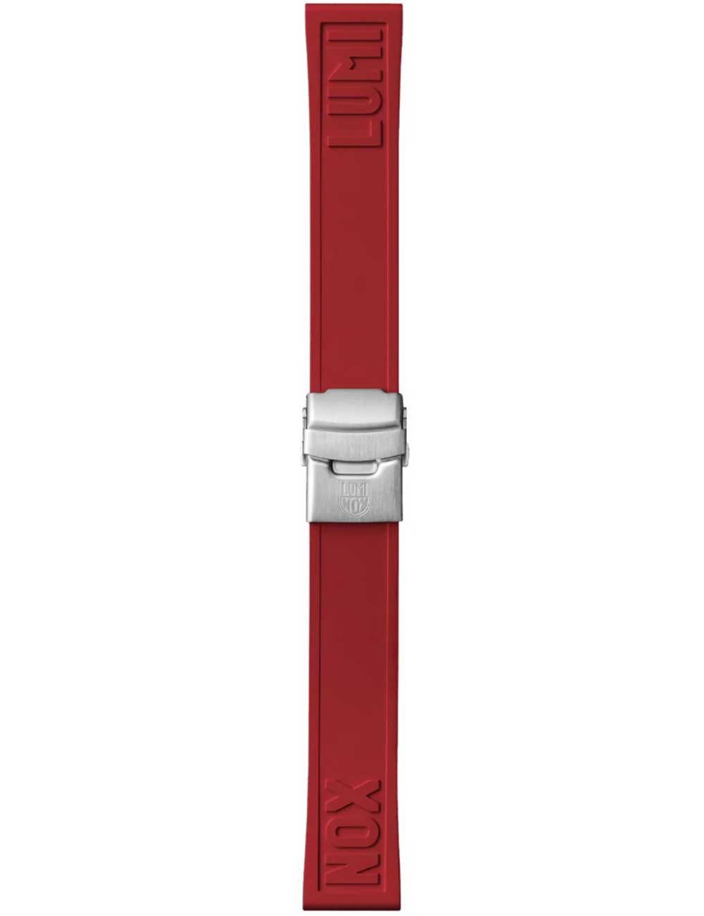 7611382641205 - FP220530Q Kautschuk Armband [22 mm] rot