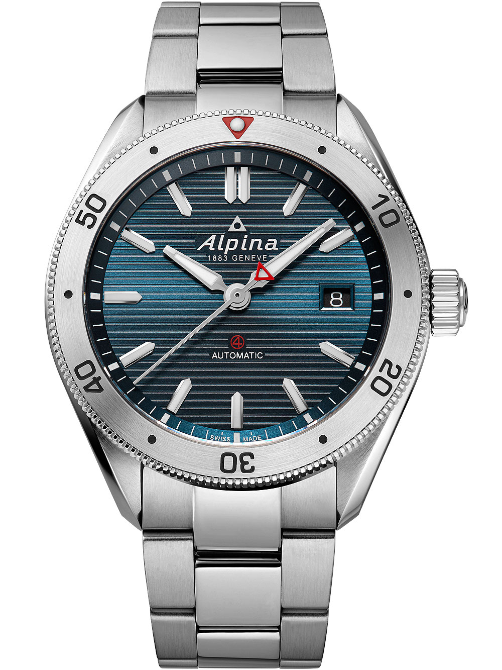 Alpina AL-525NS4AQ6B Alpiner 4 Automatik Herrenuhr 40mm 10ATM