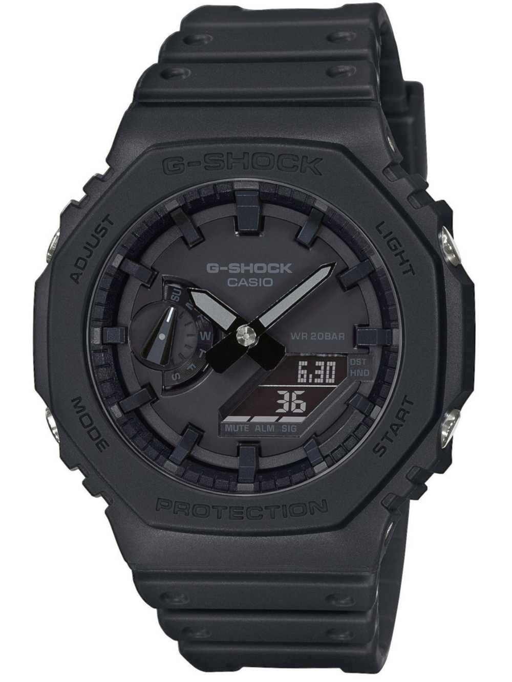 Casio GA-2100-1A1ER G-Shock Herrenuhr 45mm 20ATM