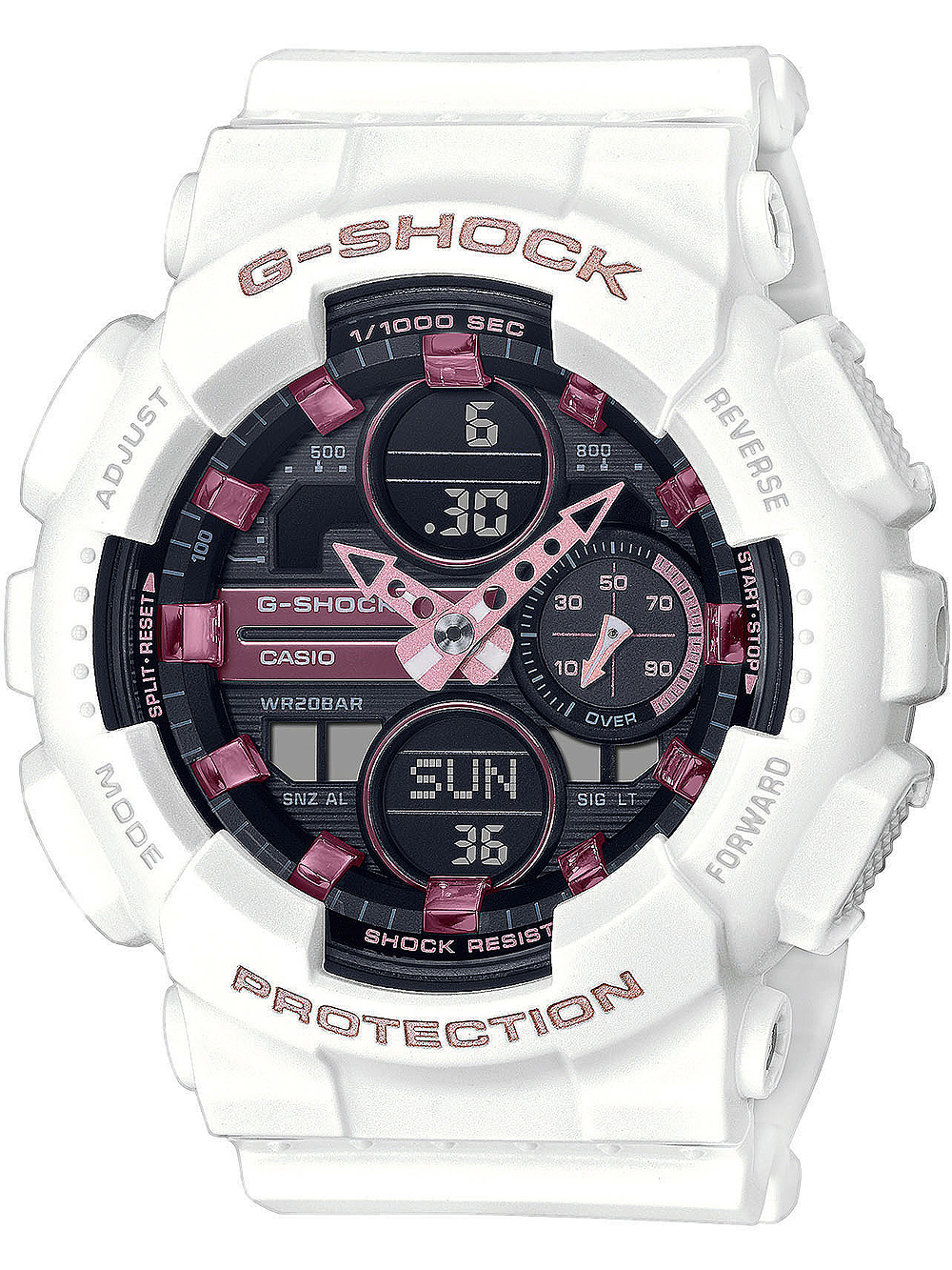 Casio GMA-S140M-7AER G-Shock Herrenuhr 46mm 20ATM