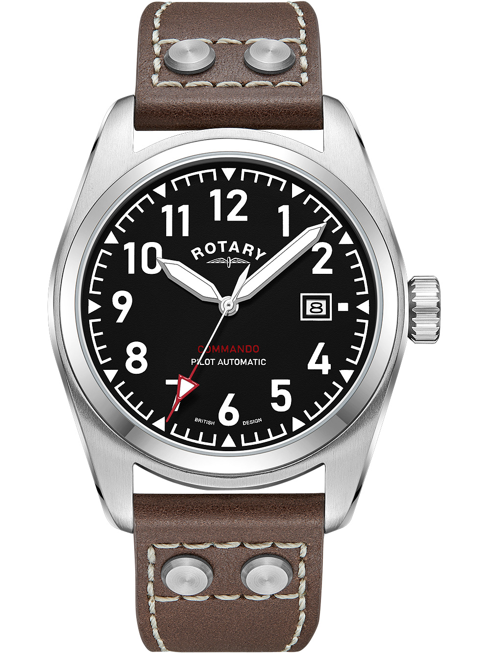 Rotary GS05470/19 Commando Herrenuhr 42mm 10ATM