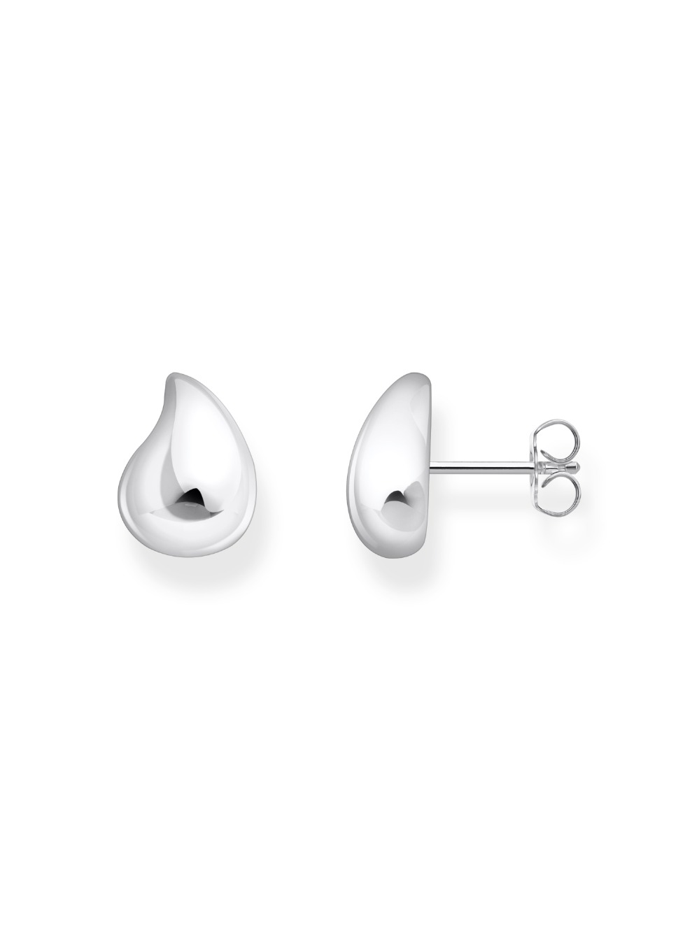 Thomas Sabo H2303-001-21 Bold - Silberne Tropfen Ohrstecker 13,0 mm Damen