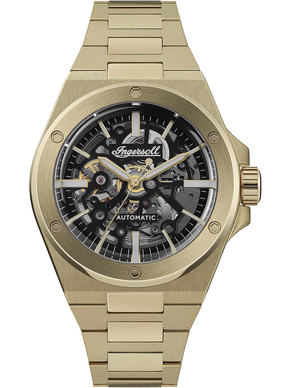 Ingersoll I15001 Herrenuhr Baller Automatik 43mm 5ATM