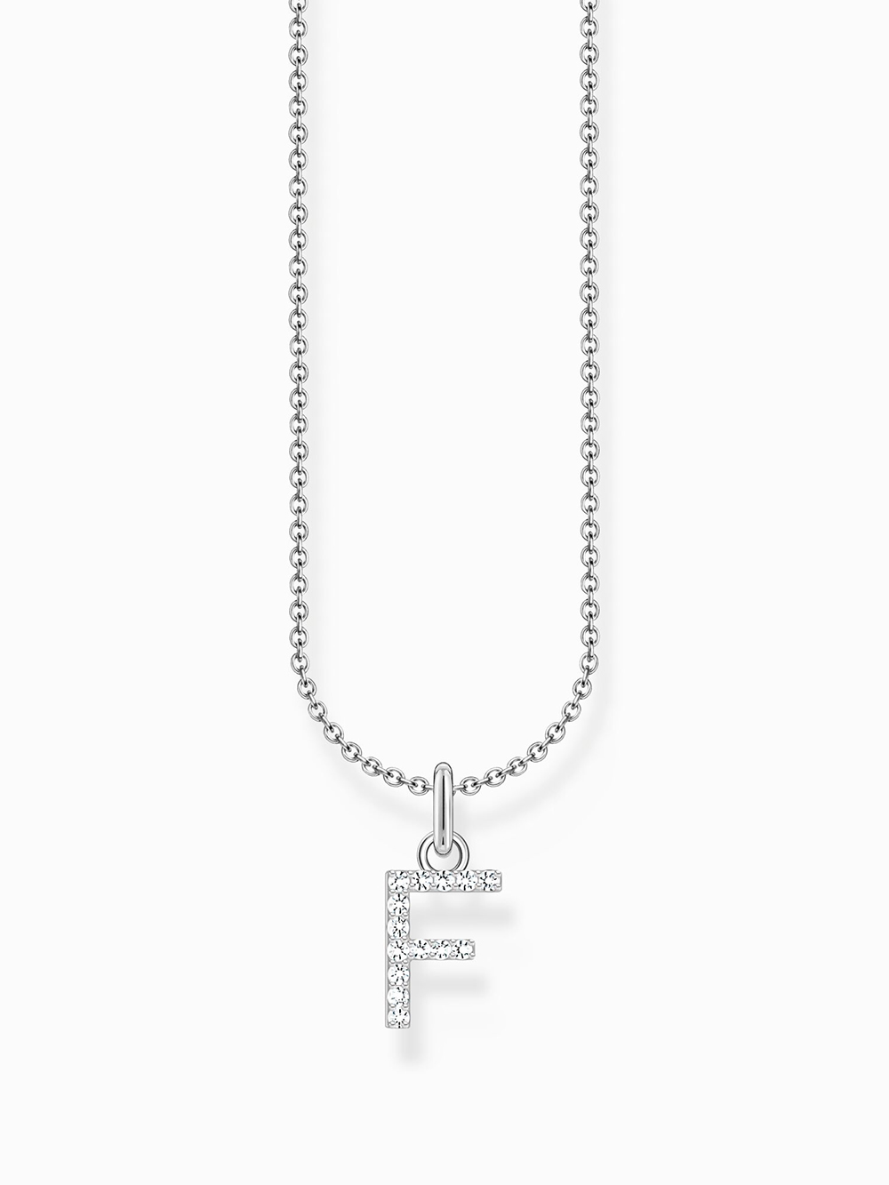 Thomas Sabo KE2245-051-14-L45V Silberne Kette Buchstabe F Damen