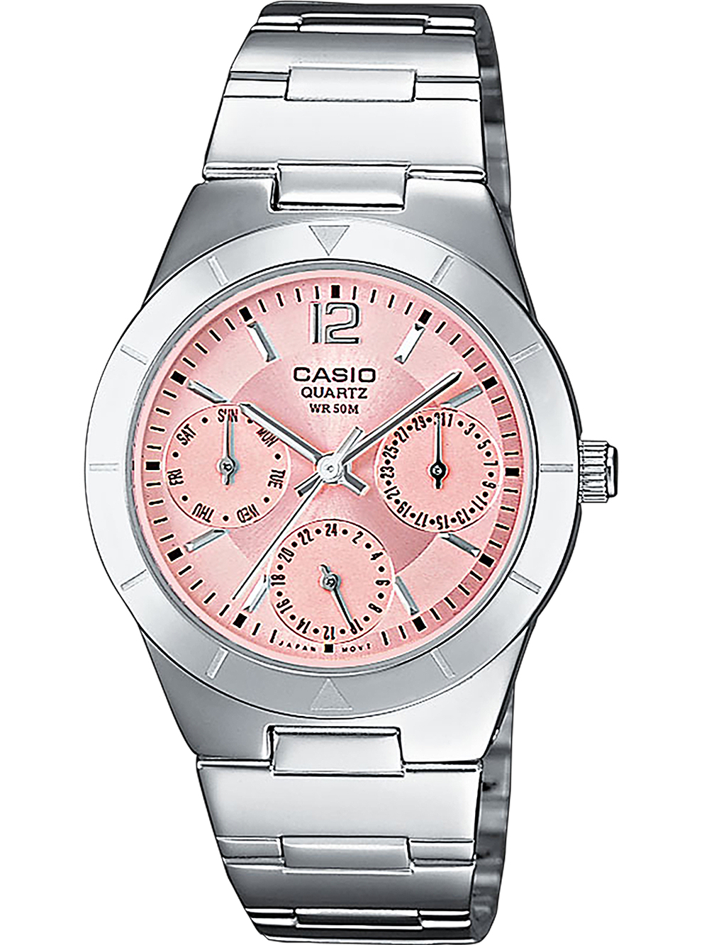 Casio LTP-2069D-4AVEG Collection Damenuhr Herrenuhr 32mm 5ATM