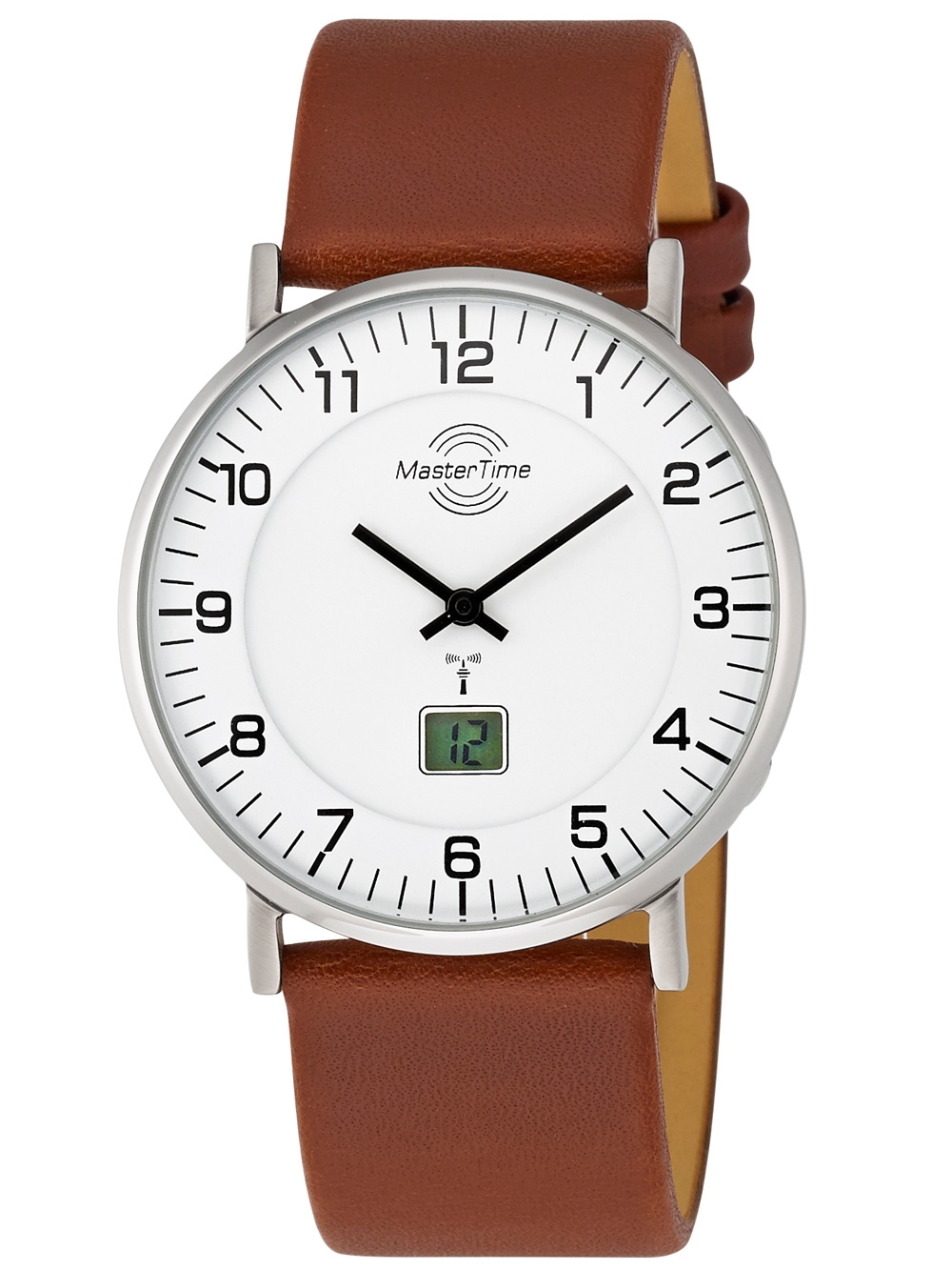 4260411158110 - Funkuhr MTGS-10561-12L Armbanduhren braun Herren Quarzuhren Armbanduhr Quarzuhr Herrenuhr Datum Langzeitbatterie