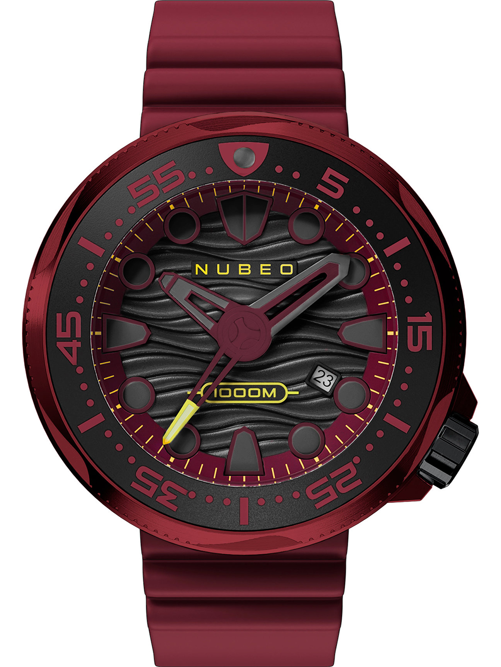 Nubeo NB-6046-0F Herrenuhr Ventana Automatik Limited 50mm 100ATM