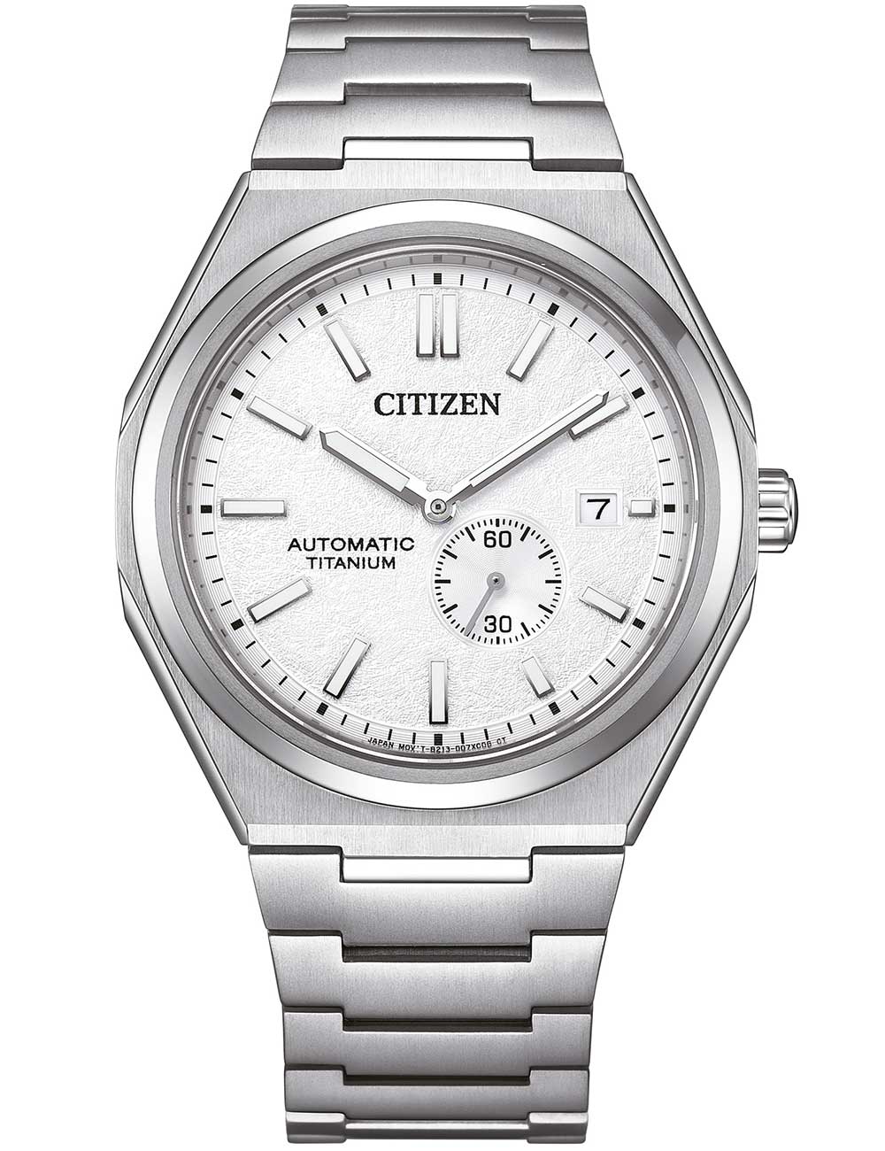 4974374341587 - Automatikuhr CITIZEN Armbanduhren silberfarben (titansilberfarben silberfarben) Damen Automatikuhren Armbanduhr Herrenuhr Damenuhr Titan Saphirglas bis 10bar wasserd