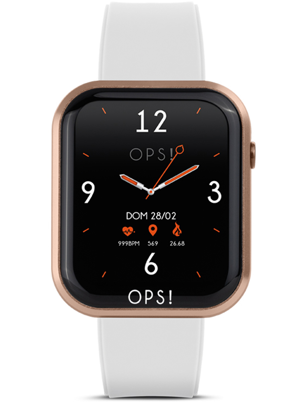 OPS!SMART OPSSW-11 Call Smartwatch Unisex Uhr 38mm