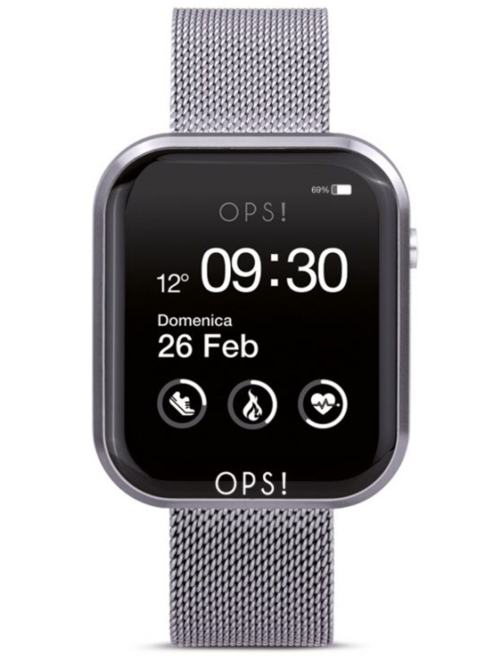 8056999588311 - OPS!SMART OPSSW-15 Call Unisex Uhr Smartwatch 38mm