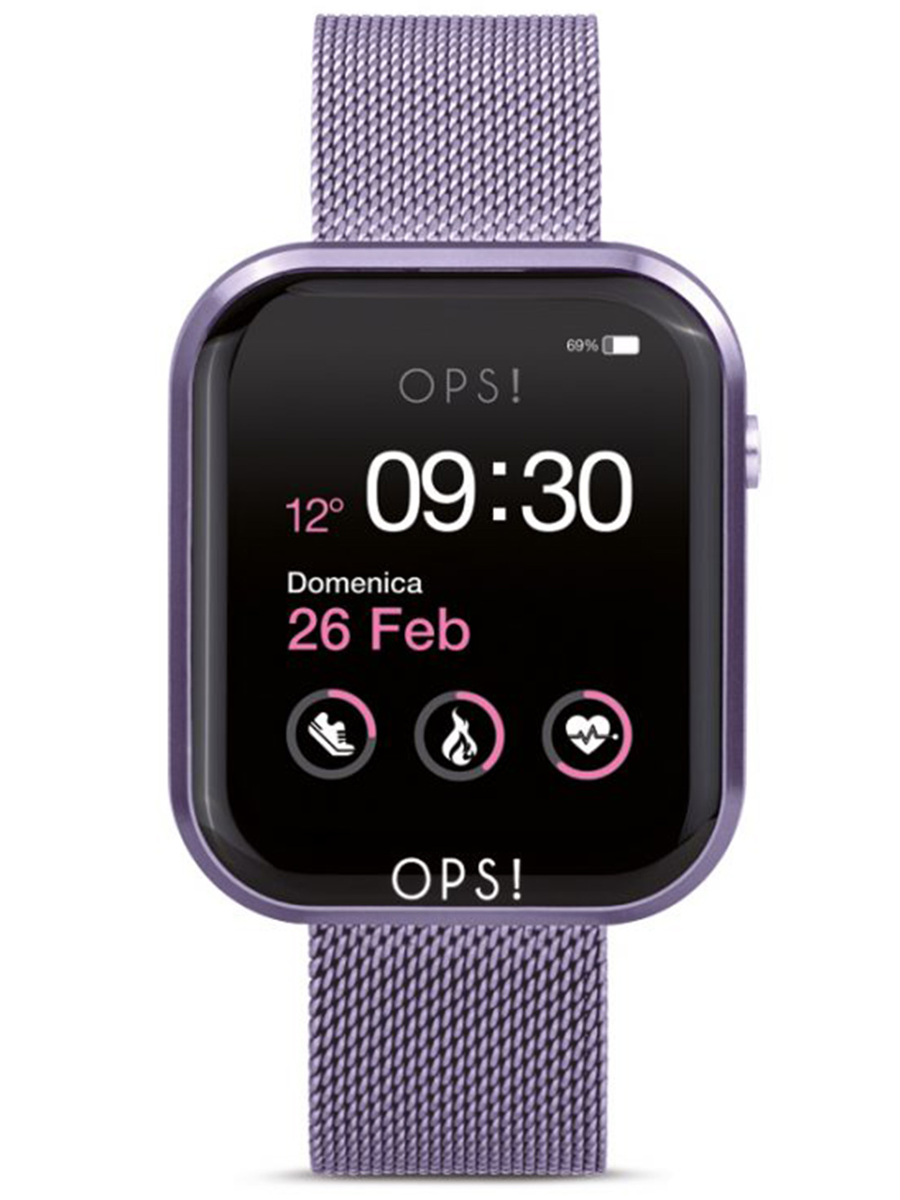 8056999588342 - OPS!SMART OPSSW-18 Call Unisex Uhr Smartwatch 38mm