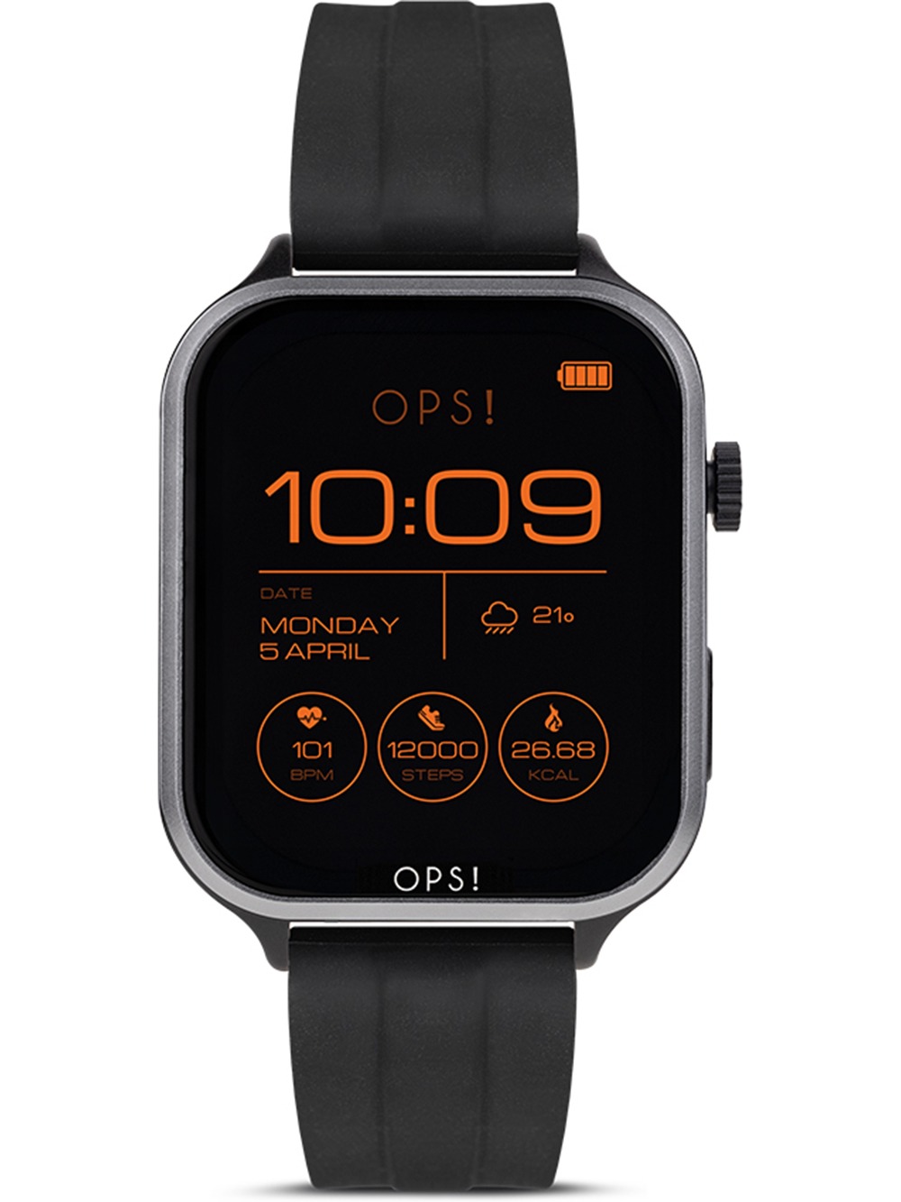 8057587283250 - OPS!SMART OPSSW-48 Call Max Amoled unisex Smartwatch 415 mm