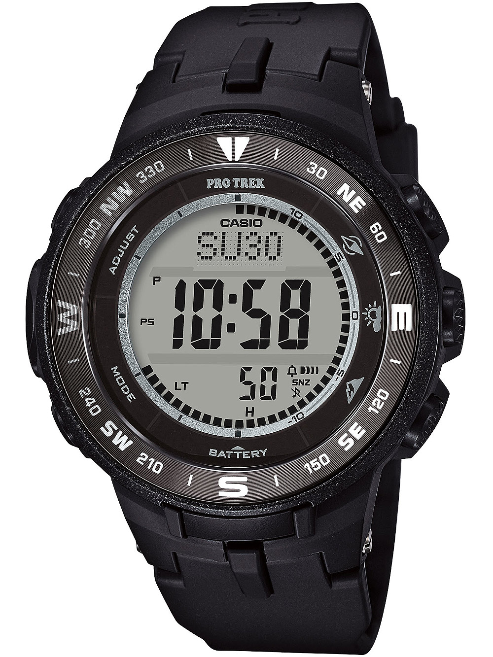 Casio PRG-330-1ER Pro Trek Solar Herrenuhr 47mm 10ATM