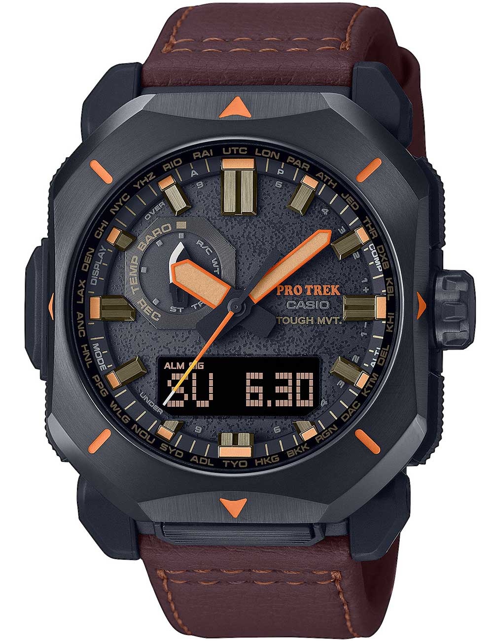 Casio PRW-6900YL-5ER Pro-Trek Funkuhr Solaruhr Herrenuhr 45mm 10ATM