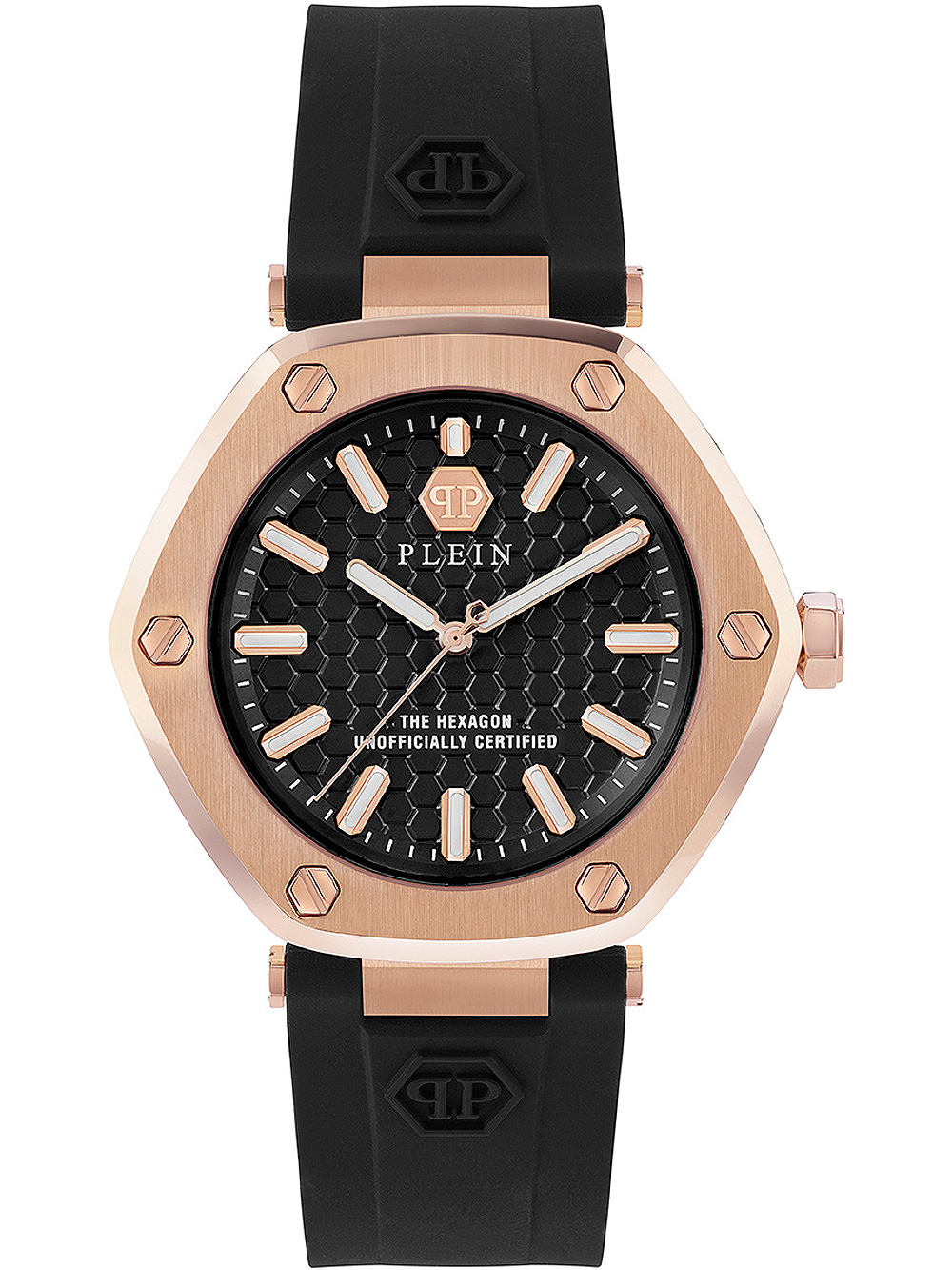 Philipp Plein PW1BA0323 The Hexagon Damenuhr 38mm 5ATM