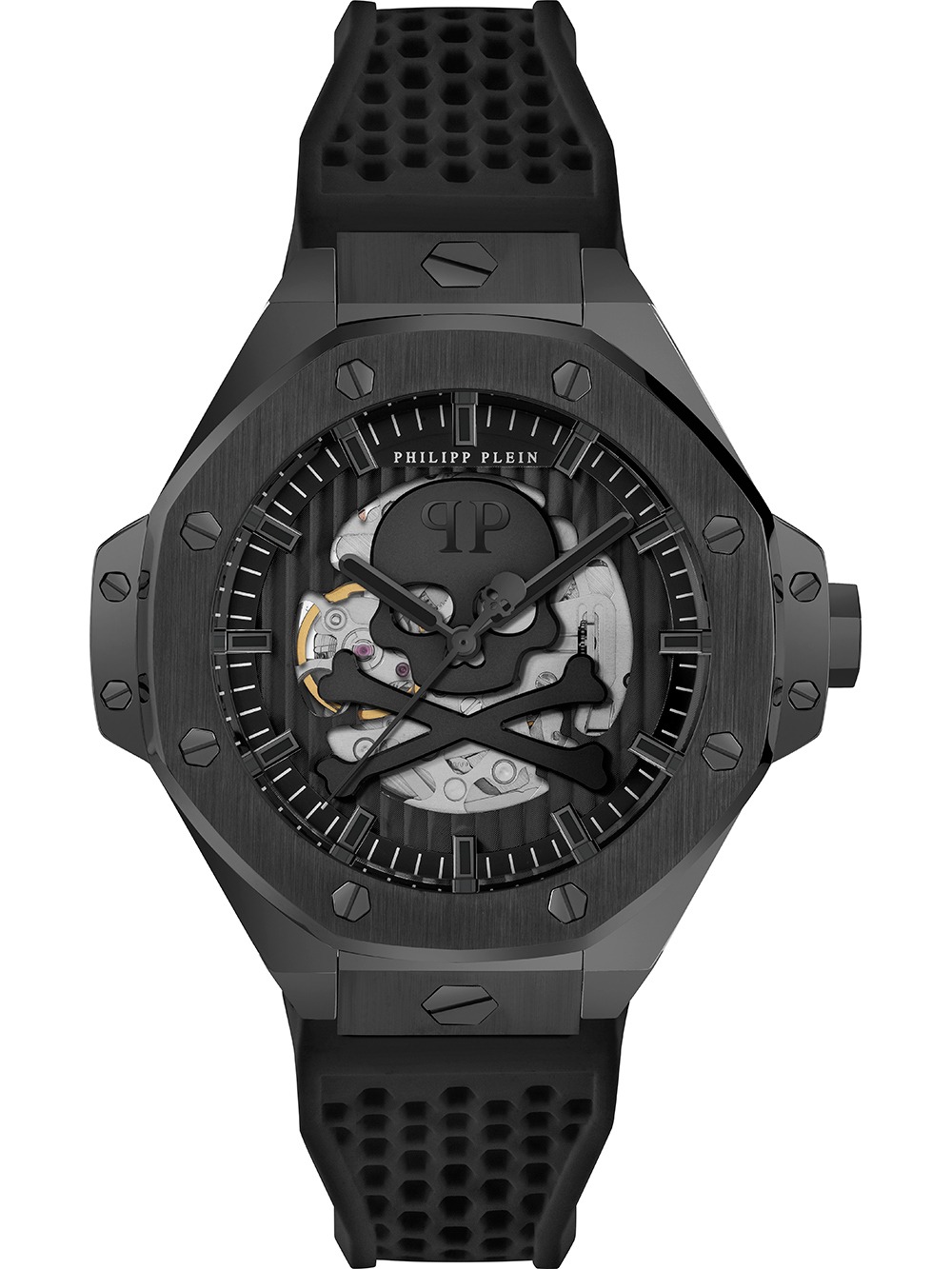 Philipp Plein PWPFA0924 Herrenuhr Skeleton Royal Automatik 46mm 5ATM